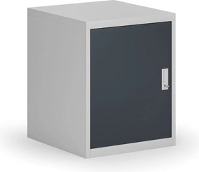 Závesná dielenská skrinka k stolu G8, 560 x 600 x 700 mm, grafit