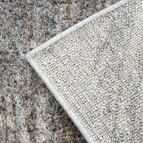 Dywany Łuszczów, Kusový koberec Fusion 9617 dark grey/brown, 180x270, šedá, kancelária