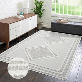 Dekorstudio Moderný koberec LINDO 8853 - béžový Rozmer koberca: 140x200cm