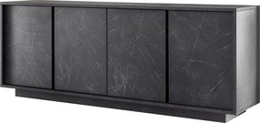 XXXLutz ŠIROKÁ KOMODA, antracitová, 180/79/43 cm MID.YOU - Online Only drobný nábytok - 001844006002