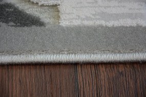 Kusový koberec ACRYLOVY YAZZ 3766 sivý trellis