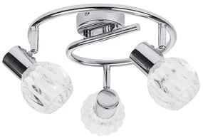 Rabalux 6093 - Bodové svietidlo LAUREN 3xE14/40W/230V RL6093