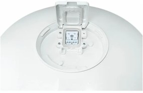 LED vonkajšie stropné svietidlo s pohybovým senzorom VISTA LED/15W/230V pr. 26 cm IP54 biela