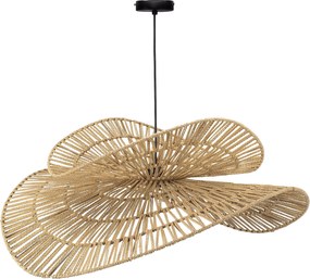 Toolight Toolight, prírodné BOHO závesné svietidlo 80cm, APP1738-1CP, OSW-06061