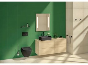 JIKA H8184237161121 - Umývadlo CUBITO 50x35 cm keramika matná čierna