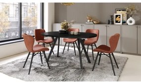 Rozkladací jedálenský stôl ARTUR čierny