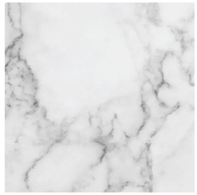 Samolepka na podlahu Ambiance Slab Stickers White Marble, 30 × 30 cm