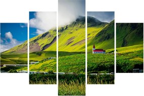 Obraz horskej krajiny (150x105 cm)