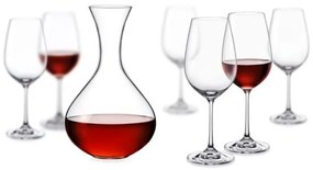 BOHEMIA VIOLA VÍNNA SÚPRAVA 1+6 KS