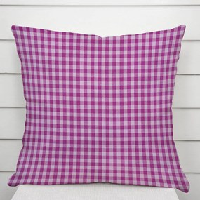 Biante Bavlnená obliečka na vankúš Olivia OL-020 Fialová kocka malá 30 x 50 cm