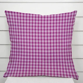 Biante Bavlnená obliečka na vankúš Olivia OL-020 Fialová kocka malá 50 x 70 cm