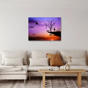 Obraz - Siluety zvierat (70x50 cm)