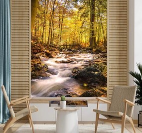 Gario Fototapeta Jesenný vodopád Materiál: Vliesová, Rozmery: 150 x 210 cm