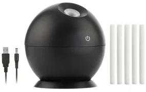 Mini zvlhčovač aróma difúzor InnovaGoods čierny IN1196