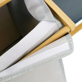 Kôš na bielizeň HANOI DUO COLOR sivý