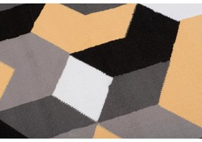 Kusový koberec PP Elma šedožltý 160x220cm