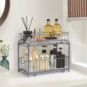 Kuchynský organizér KCS017E01 sivý