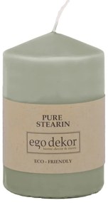 Tyrkysovomodrá sviečka Eco candles by Ego dekor Top, doba horenia 25 h