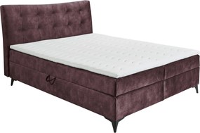 XXXLutz AMERICKÁ POSTEĽ, 180/200 cm, baklažánová MID.YOU - Online Only spálne - 002220022001
