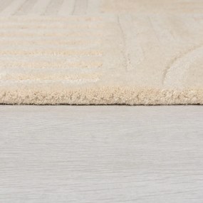 Béžový vlnený koberec 200x290 cm Zen Garden – Flair Rugs