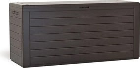 Záhradný box WOODEBOX 280 l - tmavohnedá 116 cm PRMBWL280-440U