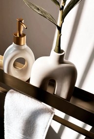 Rea Rea, kúpeľňová polica 60cm SF01, zlatá matná, REA-06003