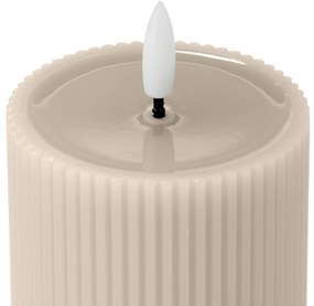 LED sviečky s výplňou so skutočného vosku, 2 ks