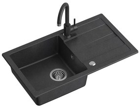 Drez Go-Max čierna 77x44x17.5 + batéria + sifón