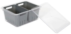 Zeller Present 2. akosť - Organizér na ovocie a zeleninu, 2 sitá + 1 nádoba, BOITE