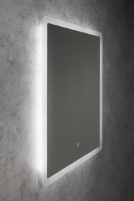 Aqualine Aqualine, FAGO LED podsvietené zrkadlo 60x80cm, dotykový senzor, stmievateľné, FA060
