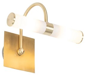 Klasická kúpeľňová nástenná lampa zlatá IP44 2-svetlo - Bath Arc