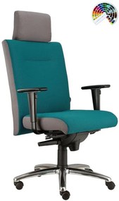 Záťažová kancelárska stolička NONSTOP 24/7 čalúnenie BONDAI, BOMBAY, FORTIS
