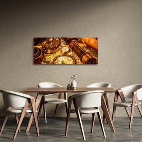 Obraz - Historické pomôcky námorníkov (120x50 cm)