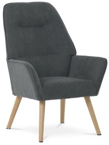 Relaxačné kreslo v škandinávskom štýle, Antracit