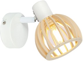 Candellux Atarri nástenná lampa 1x25 W biela 91-68019