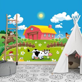 Sablio Tapeta Farma - 125x75 cm