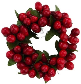 BERRY Mini veniec s bobuľami 6 cm
