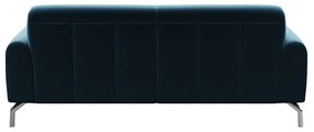 Modrá zamatová pohovka MESONICA Puzo, 170 cm