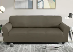 Ultra elastický poťah na trojmiestnu pohovku BestBerg / piesková