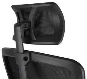 Kancelárska ergonomická stolička Neoseat FLEX PRO — čierna, nosnosť 150 kg
