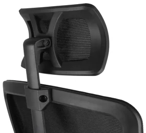 Kancelárska ergonomická stolička Neoseat FLEX PRO — čierna, nosnosť 150 kg