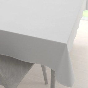 Biante Dekoračný obdĺžnikový obrus BKU-112 Dymovo biely 50x100 cm