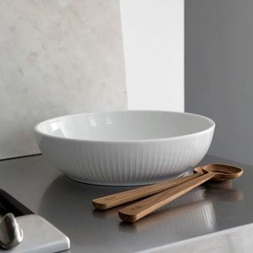 Biela porcelánová šalátová misa Kähler Design Hammershoi, ⌀ 30 cm