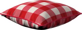 Gabika so šnúrkou, obliečka na vankúš farba produktu červená látka vzorované