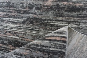 Berfin Dywany, Kusový koberec Zara 8488 Pink Grey, 140x190, ružová, chodba / predsieň