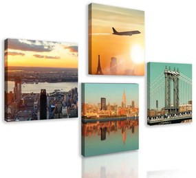 Set obrazov vysnívaná cesta do New Yorku