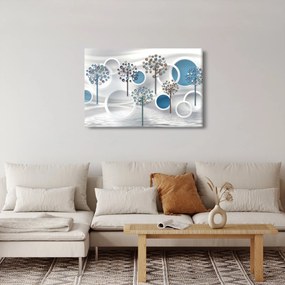 Obraz umelecké abstrakcie (90x60 cm)