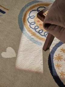 Koberec Hanse Home ADVENTURES BOWIE béžový kruh