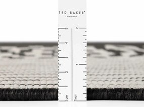 Ted Baker, Kusový koberec Ted Baker Haringey 106376 Black White, 160x230, čiernobiela, chodba / predsieň