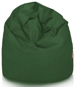 Plyšový sedací vak SAKO tmavozelený